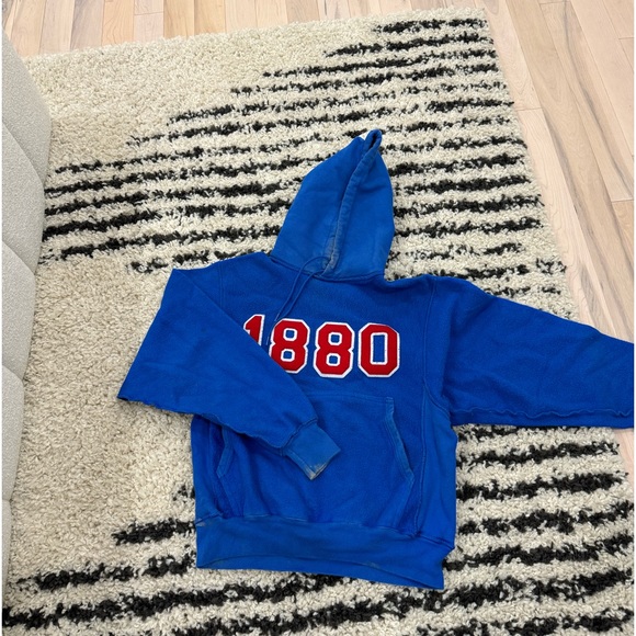 RILLEY 1880 logo fleece hoodie - Picture 1 of 6